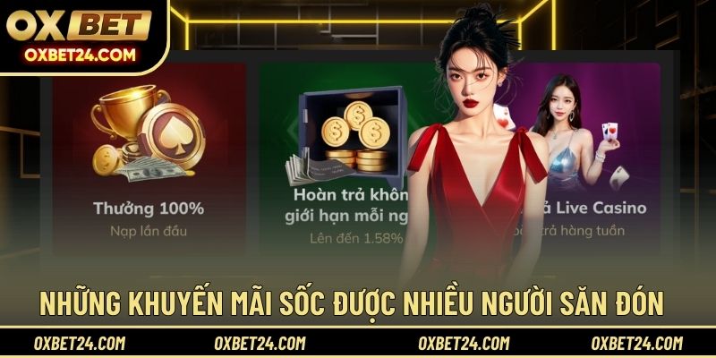 Những khuyến mãi sốc được nhiều người săn đón